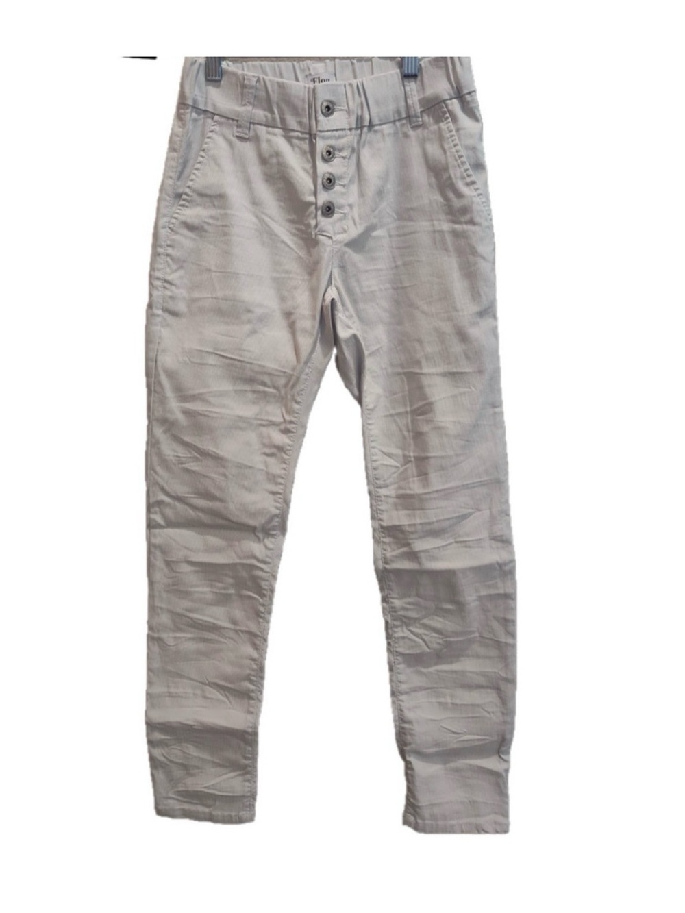 Bevy Flog Cotton Pull On Button Fly Pants Size 24